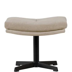 Lounge Sessel mit Hocker Mectilda