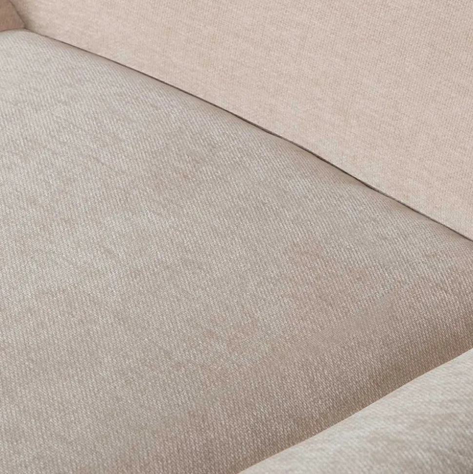 Lounge Sessel mit Hocker Mectilda