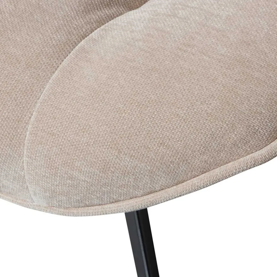 Lounge Sessel mit Hocker Mectilda
