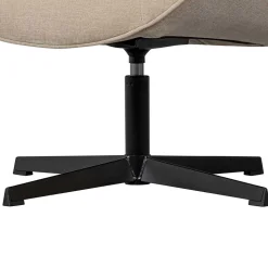 Lounge Sessel mit Hocker Mectilda