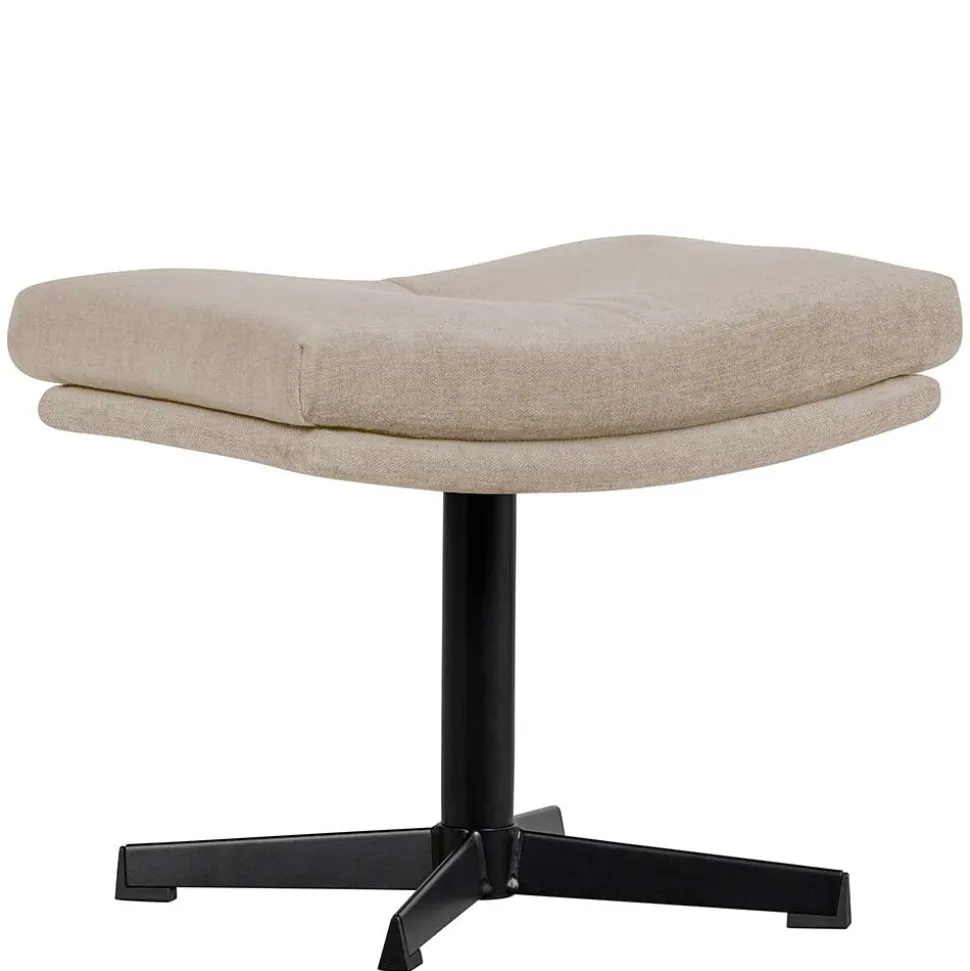 Lounge Sessel mit Hocker Mectilda