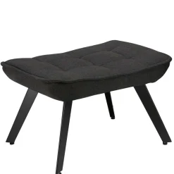 Lounge Sessel mit Hocker Nerella