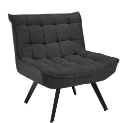 Lounge Sessel mit Hocker Nerella
