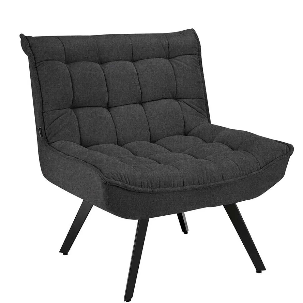 Lounge Sessel mit Hocker Nerella