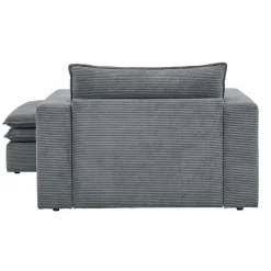 Lounge Sessel mit Hocker Eltusa