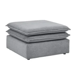 Lounge Sessel mit Hocker Eltusa