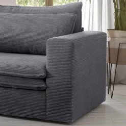 Lounge Sessel mit Hocker Eltusa