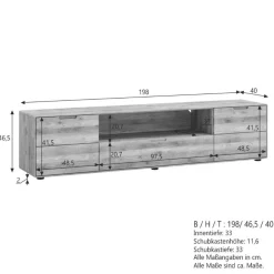 Lowboard Amra