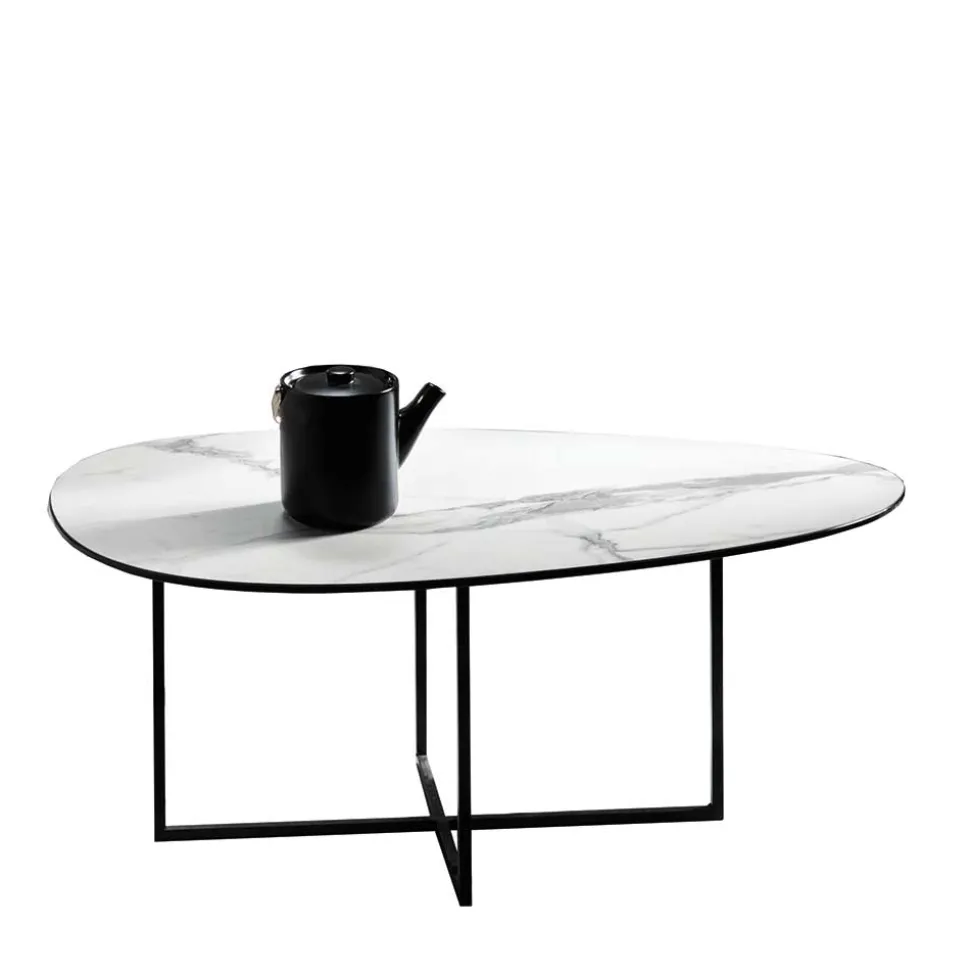 Marmor Optik Couchtisch Drobeta