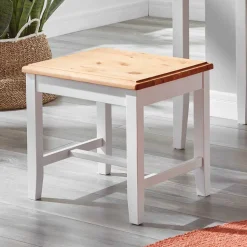 Massiver Holzhocker Constanta