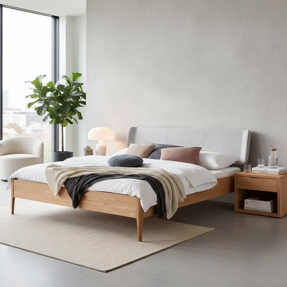 Massives Doppelbett Nowy