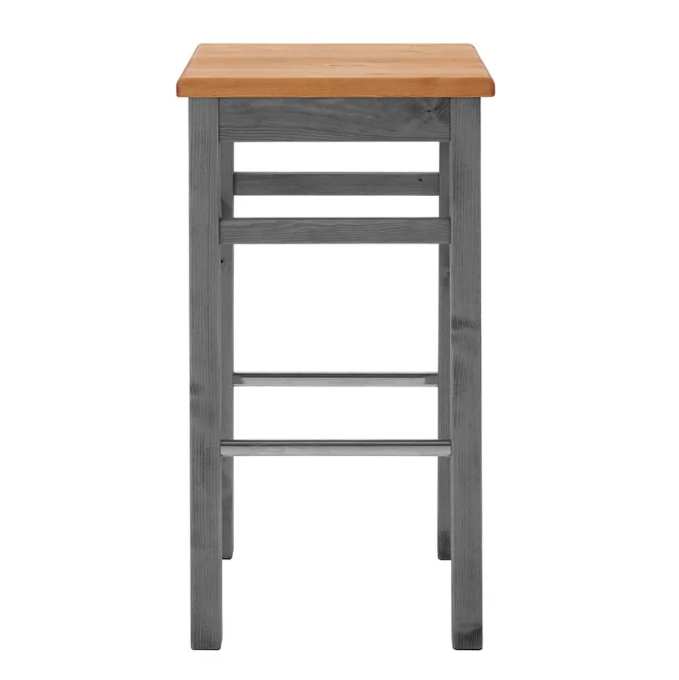 Massivholz Barhocker Candabria