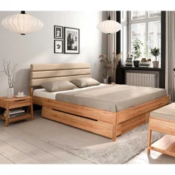 Massivholz Bett Korres