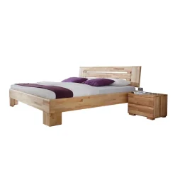Massivholz Doppelbett Amstado