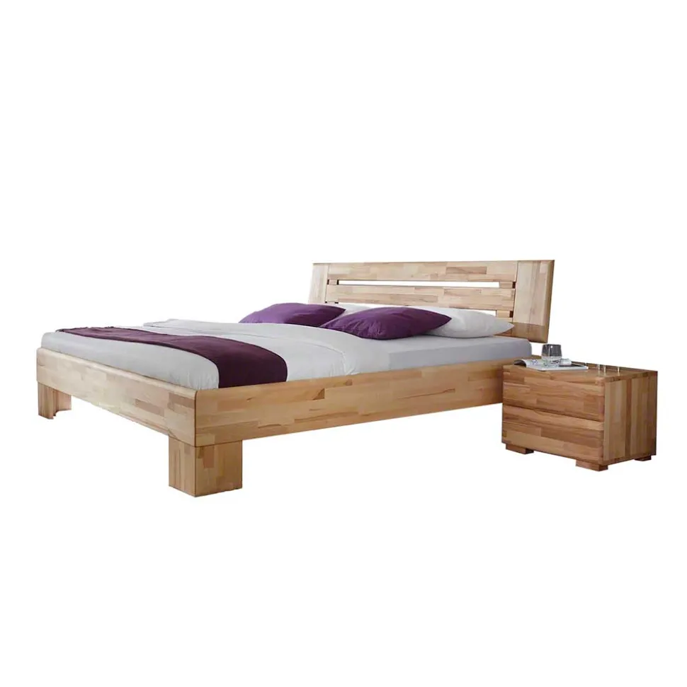 Massivholz Doppelbett Amstado