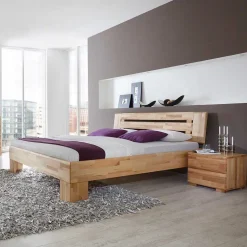 Massivholz Doppelbett Amstado