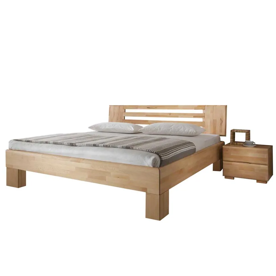 Massivholz Doppelbett Brisco