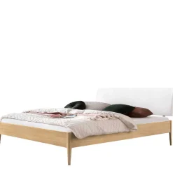 Massivholz Doppelbett Eiche hell Spiaggi