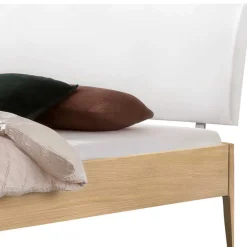 Massivholz Doppelbett Eiche hell Spiaggi