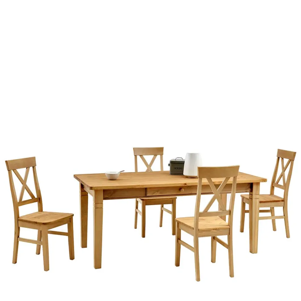 Massivholz Essgruppe Devan