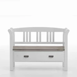 Massivholz Garderobenbank Julan