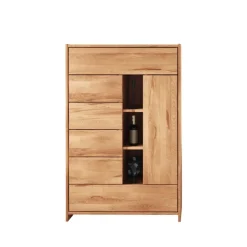Massivholz Highboard Bagavano