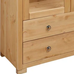 Massivholz Highboard Samoon