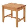Massivholz Hocker Drobeta