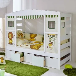 Massivholz Kinderbett Lalays