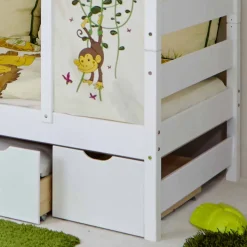 Massivholz Kinderbett Lalays