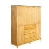 Massivholz Kleiderschrank Plazero