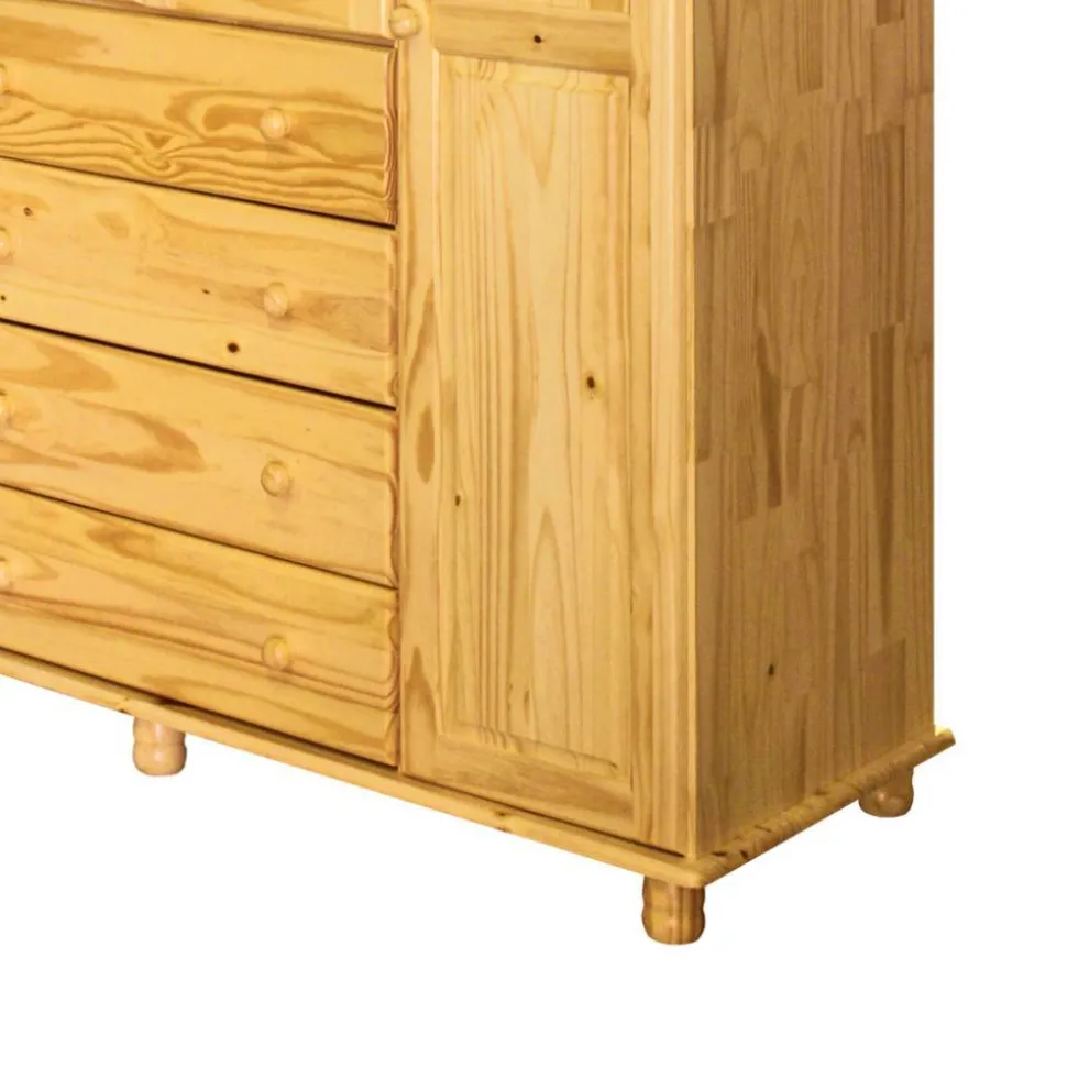 Massivholz Kleiderschrank Plazero