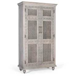 Massivholz Kleiderschrank Mocino