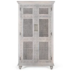 Massivholz Kleiderschrank Mocino