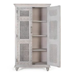 Massivholz Kleiderschrank Mocino
