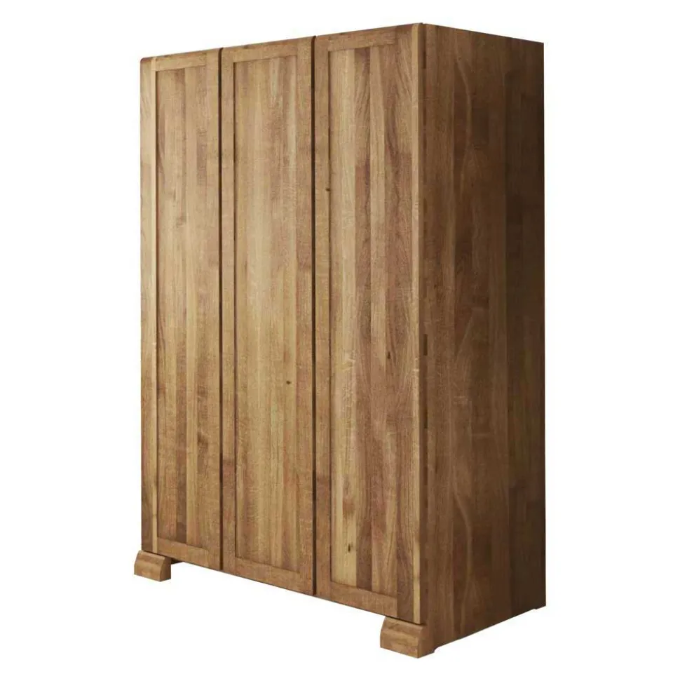 Massivholz Kleiderschrank Sascora