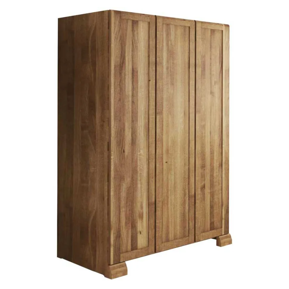 Massivholz Kleiderschrank Sascora