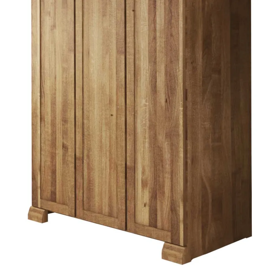 Massivholz Kleiderschrank Sascora