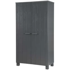 Massivholz Kleiderschrank Kojas