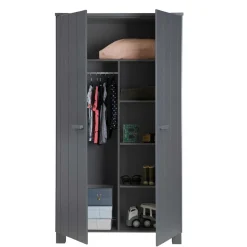 Massivholz Kleiderschrank Kojas