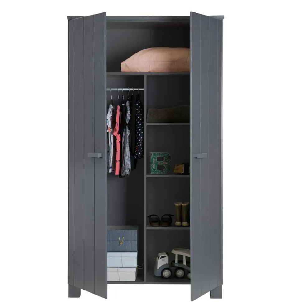 Massivholz Kleiderschrank Kojas