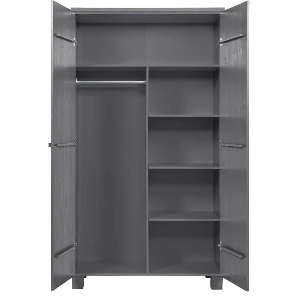 Massivholz Kleiderschrank Kojas