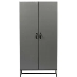 Massivholz Kleiderschrank Nolviran