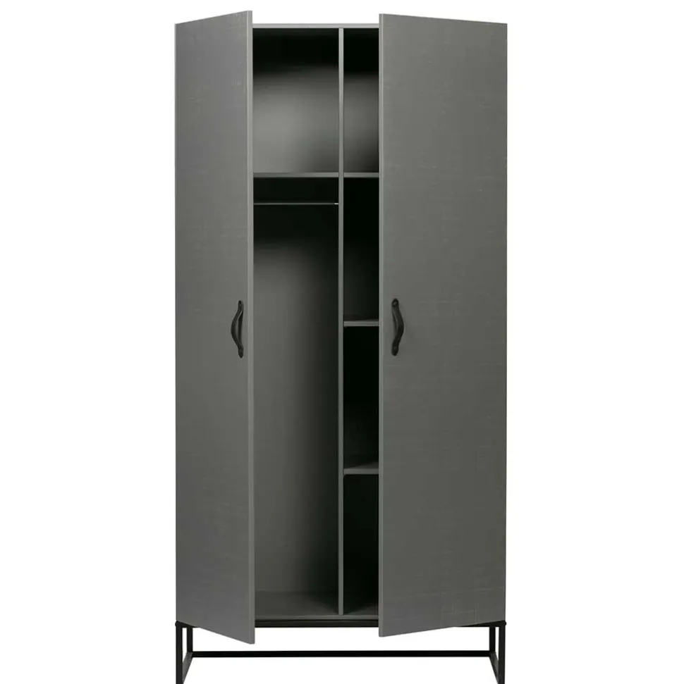 Massivholz Kleiderschrank Nolviran