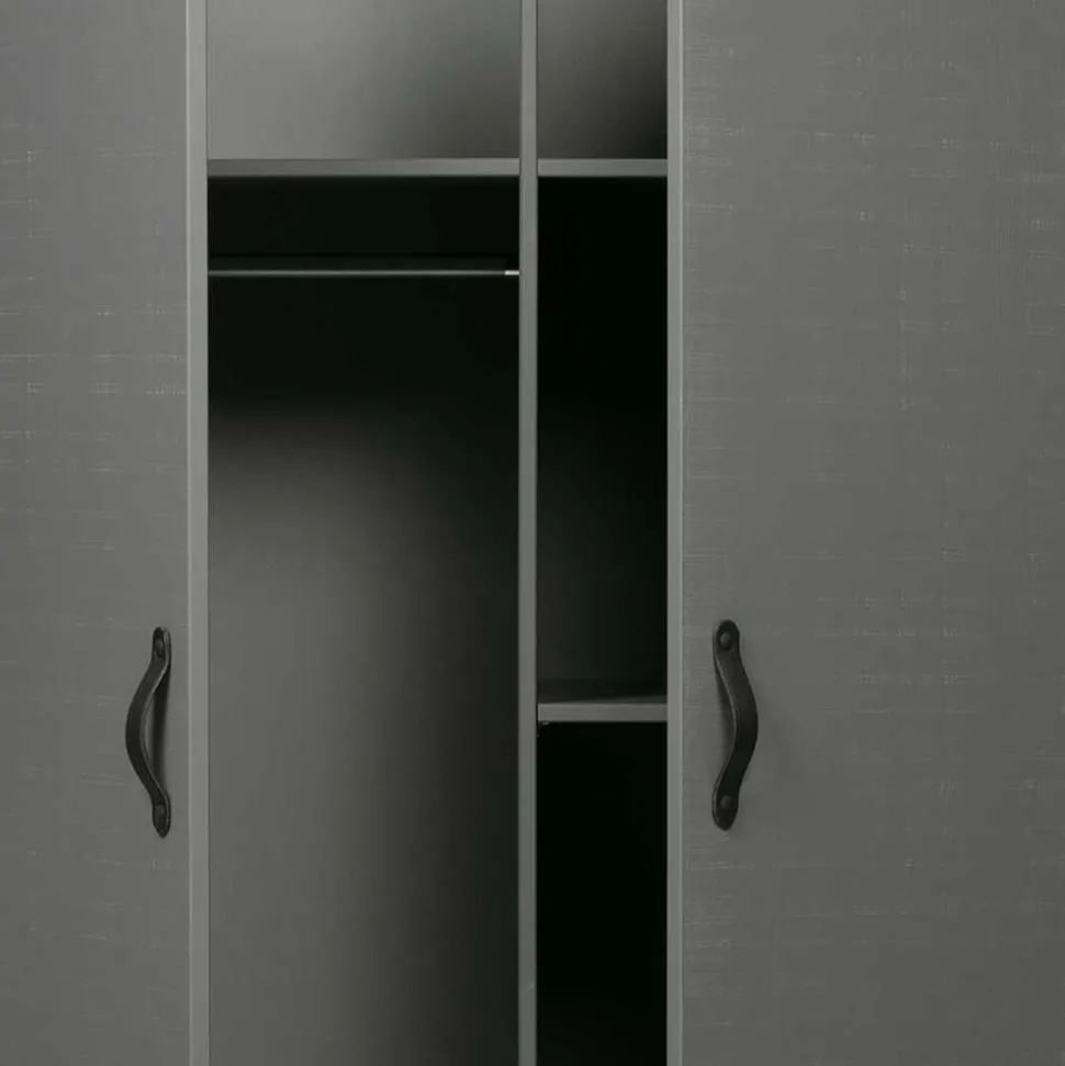 Massivholz Kleiderschrank Nolviran