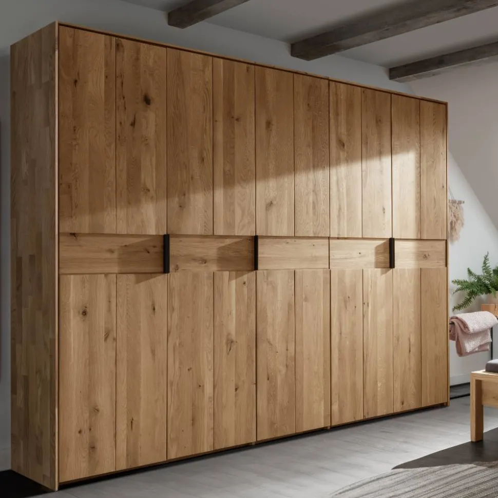Massivholz Kleiderschrank groß Snoba