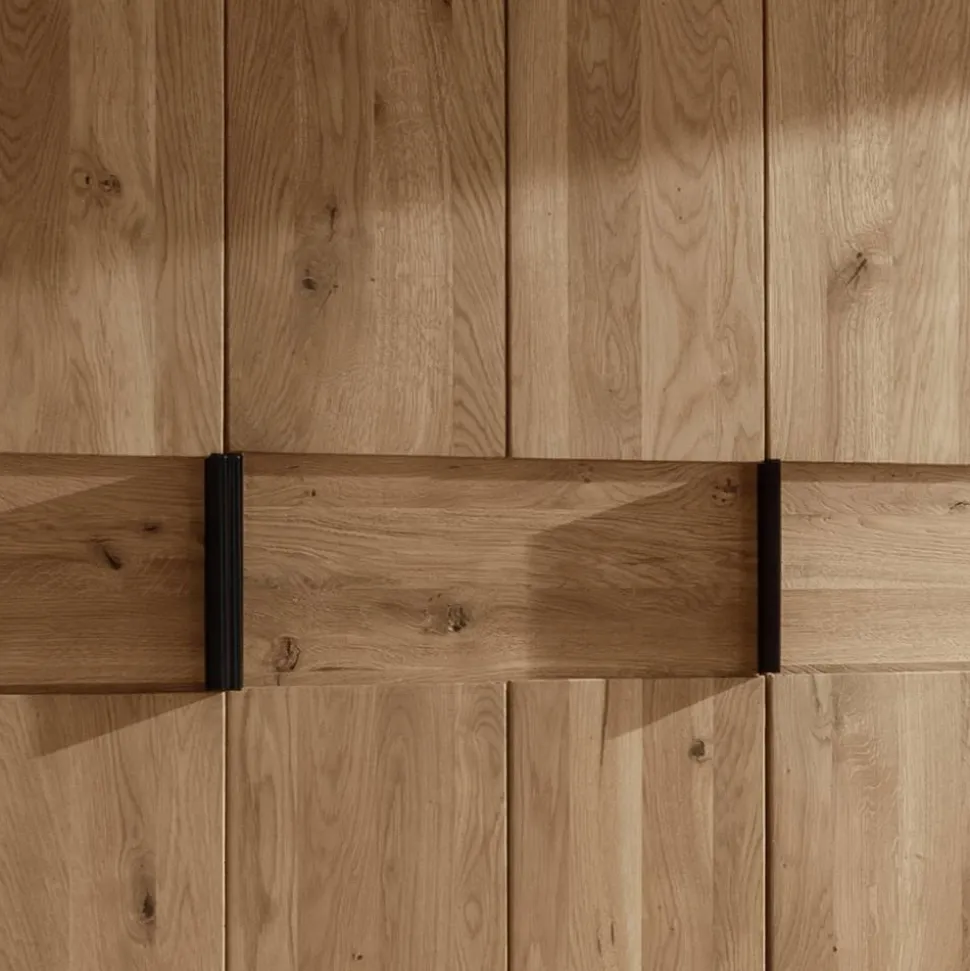 Massivholz Kleiderschrank groß Snoba