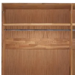 Massivholz Kleiderschrank groß Snoba