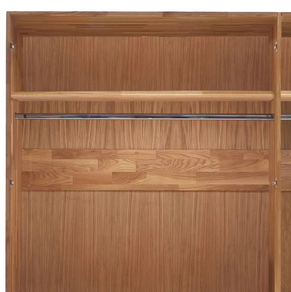 Massivholz Kleiderschrank groß Snoba