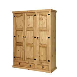 Massivholz Kleiderschrank Ravona